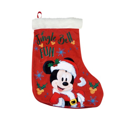 Calza di Natale Mickey Mouse Happy smiles 42 cm