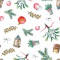 Tovaglia antimacchia Merry Christmas Multicolore 150 x 150 cm