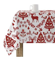 Tovaglia antimacchia Belum Merry Christmas Rossa 300 x 150 cm