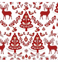 Tovaglia antimacchia Belum Merry Christmas Rossa 300 x 150 cm