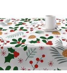 Tovaglia in resina Belum Merry Christmas Multicolore 150 x 150 cm