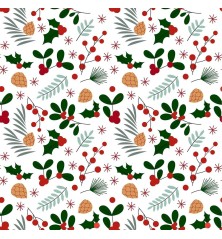 Tovaglia in resina Belum Merry Christmas Multicolore 150 x 150 cm