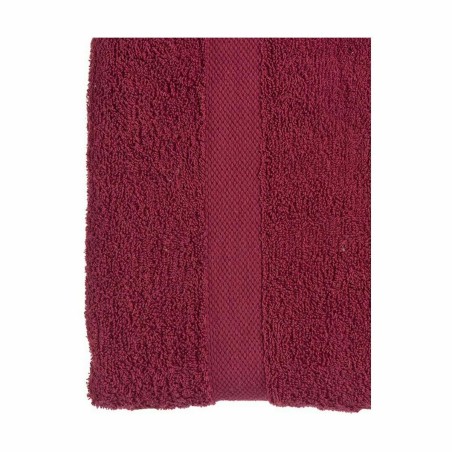 Telo da bagno Rosso Granato 90 x 0,5 x 150 cm (3 Unità)