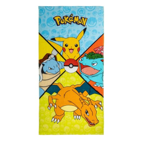 Telo da Mare Pokémon Multicolore 70 x 140 cm