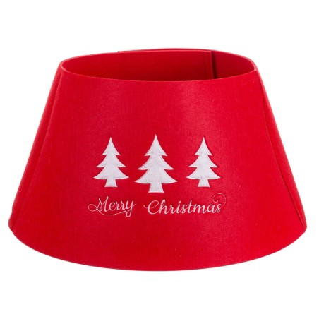 Base per albero di Natale 57 x 57 x 28 cm Rosso