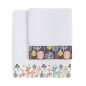 Set di asciugamani HappyFriday Moshi Moshi 2 Pezzi