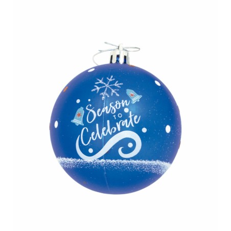 Palla di Natale Frozen Memories 6 Unità Plastica (Ø 8 cm)