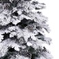 Albero di Natale Bianco Verde PVC 180 cm