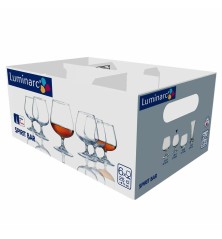 Calice Ballon Luminarc Trasparente Vetro 6 Unità 250 ml