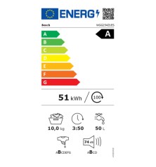 Lavatrice BOSCH WGG254Z1ES Bianco 10 kg