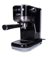 Caffettiera Express a Leva EDM Nero 2 Tazze 1,3 L