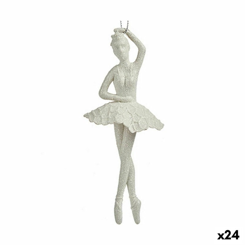 Decorazione Natalizia Ballerina Porporina 6,7 x 16 x 6,7 cm (24 Unità)