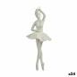 Decorazione Natalizia Ballerina Porporina 6,7 x 16 x 6,7 cm (24 Unità)