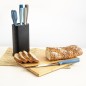 Set di Coltelli da Cucina con Supporto Quid 7 Pezzi