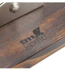 Porta Prosciutto di Legno TM Home Marrone scuro