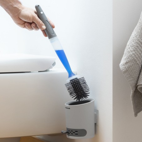 Scopino per Bagno con Dispenser di Sapone