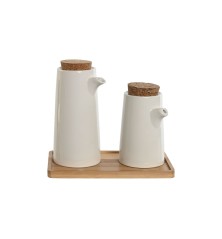 Set olio e aceto Gres 20,6 x 12 x 18 cm