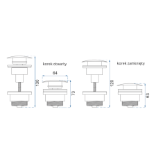 Tappo per Lavabo Universale