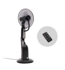 Ventilatore Nebulizzatore da Terra con Telecomando InnovaGoods Mistinn Nero 90 W 2,8 L