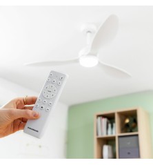 Ventilatore da Soffitto con Luce LED 36 W 52" Ø132 cm