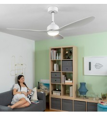 Ventilatore da Soffitto con Luce LED 36 W 52" Ø132 cm