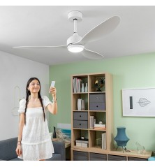 Ventilatore da Soffitto con Luce LED 36 W 52" Ø132 cm