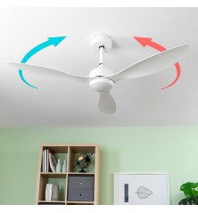 Ventilatore da Soffitto con Luce LED 36 W 52" Ø132 cm