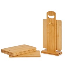 Set Tagliere Bambù (6 Pezzi) (21 x 14 x 0,8 cm)