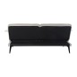 Divano Letto DKD Home Decor 203 x 87 x 81 cm Nero Beige Metallo Marrone