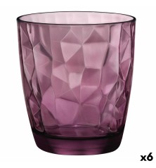 Bicchiere Bormioli Rocco Diamond Porpora Vetro 300 ml (6 Unità)