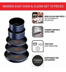 Batteria da Cucina Tefal 10 Pezzi