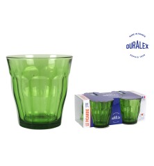 Set di Bicchieri Duralex Picardie Verde 310 ml (4 Unità)