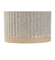 Scopino per il Bagno Home ESPRIT Beige Dorato Gres 10,5 x 10,5 x 37,5 cm