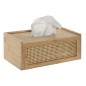 Scatola per foulard Home ESPRIT Bambù Rattan 25 x 13 x 10 cm