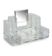 Organizer per trucchi 6221 Trasparente 15,5 x 19,5 x 30 cm