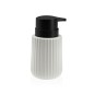 Dispenser di Sapone Versa Bianco Ceramica Bambù