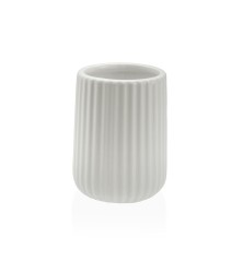 Portaspazzolini da Denti Versa Bianco Ceramica