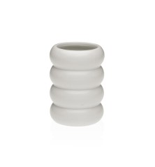 Portaspazzolini da Denti Versa Bianco Ceramica