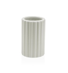 Portaspazzolini da Denti Versa Bianco Ceramica