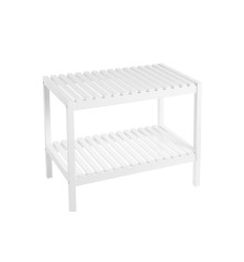 Scaffale da Bagno Bianco 64 x 37 x 53 cm