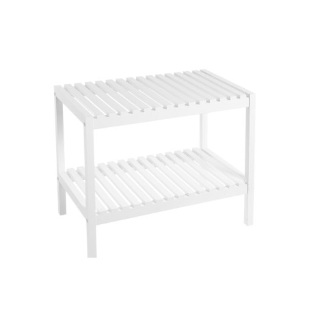 Scaffale da Bagno Bianco 64 x 37 x 53 cm