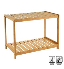 Scaffale da Bagno Naturale 61 x 35 x 48 cm