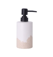 Dispenser di Sapone Versa Beige Ceramica Plastica