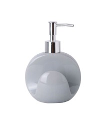 Dispenser di Sapone Versa Grigio Ceramica Plastica