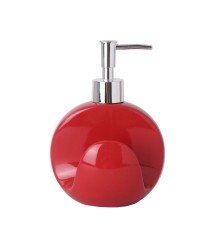 Dispenser di Sapone Versa Rosso Ceramica Plastica