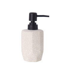 Dispenser di Sapone Versa Crema Ceramica Plastica