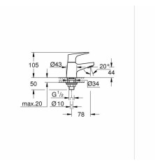 Rubinetto Grohe Start Flow