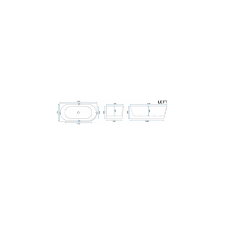 Vasca Bella 170 sinistra