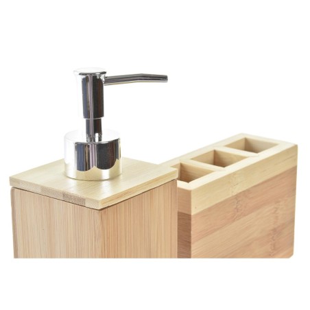 Set da Bagno DKD Home Bambù 13 x 5 x 9 cm