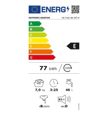 Lavatrice Hotpoint-Ariston 1200 rpm 7 kg